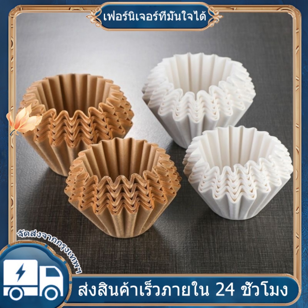 Jario x Kalita Wave กระดาษกรองกาแฟแบบหยัก 100 แผ่น KWF-155/185 Kalita Wave Coffee Filter 50 Sheets