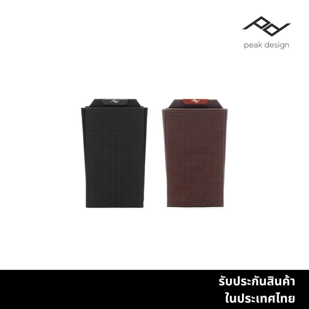Peak Design Everyday Slim Wallet กระเป๋าใส่บัตรบางเฉียบ เปิดได้เร็ว มี RFID ป้องกันการถูกขโมยข้อมูล