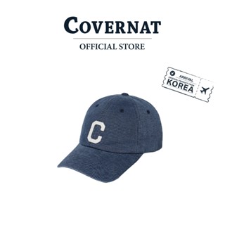 COVERNAT หมวกรุ่น [Cozy Fit] Washing C Logo B.B Cap Navy (70…