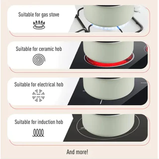 Tefal หม้อด้าม พร้อมฝาแก้ว So Matcha ก้นอินดักชั่น ขนาด 18 ซม. รุ่น G1792395