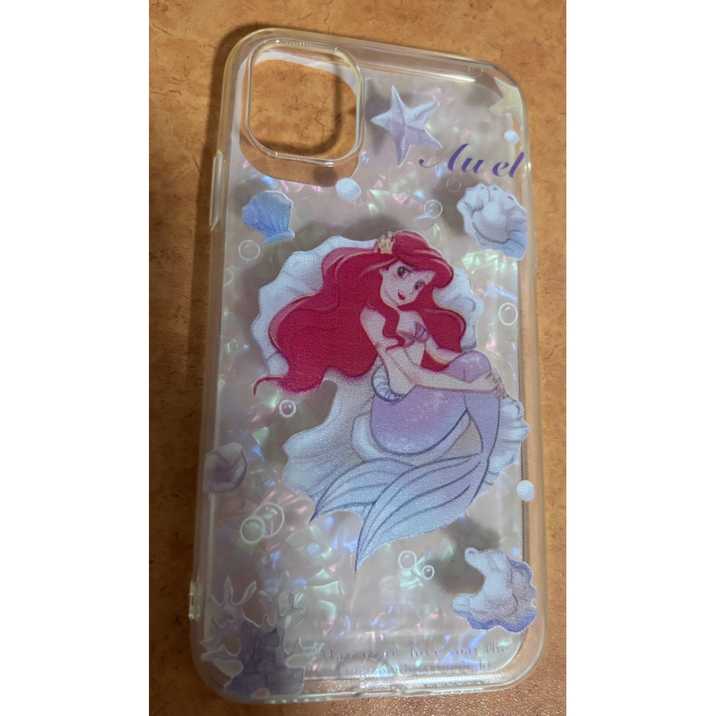 เคส iPhone 11 สีใสรูปแอเรียล มือ1