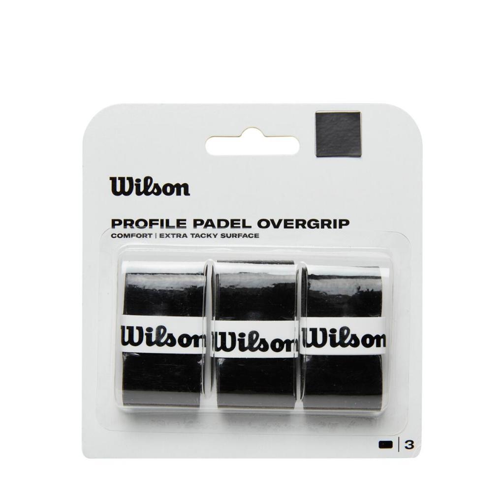 Wilson Profile Padel Overgrip 3 Pack WR8416601001 Official Store