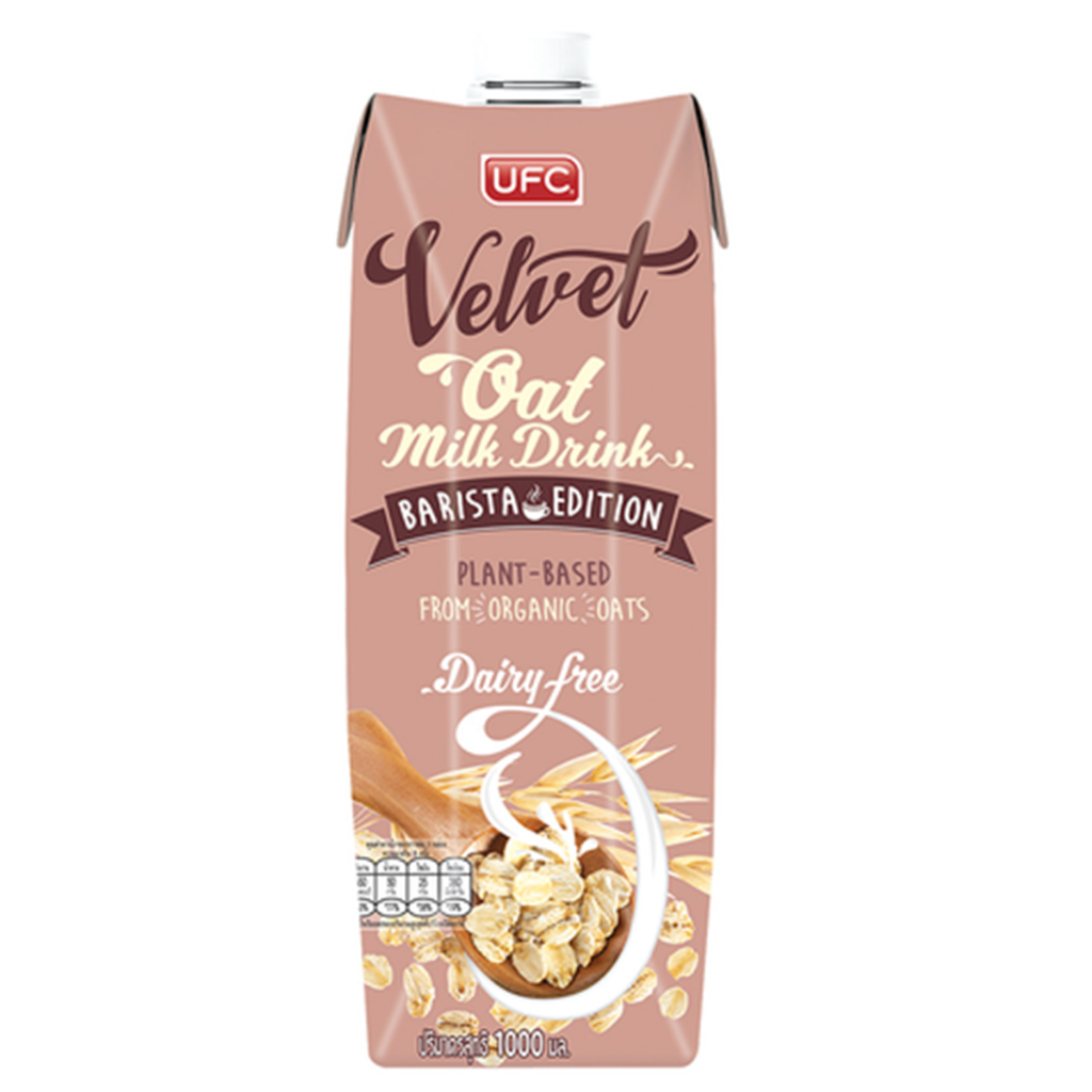 Ufc  Velvet Barista Oat Milk  นมโอ๊ตเวลเวท บาริสต้า 1L