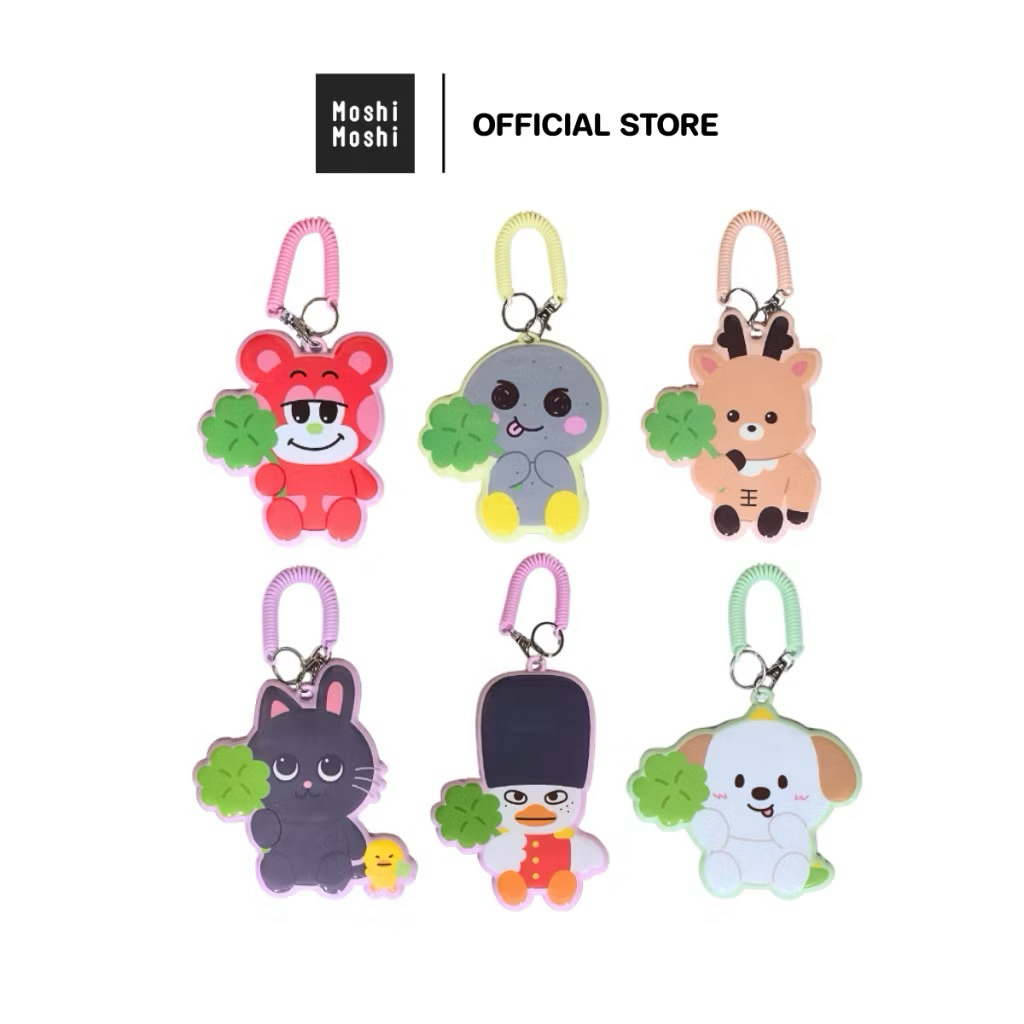 พร้อมส่ง Moshi Moshi x RIIZE ผ้าห่มน้องข้าว/Moshi MoshixRIIZE Luggage Tag ป้ายห้อยกระเป๋า