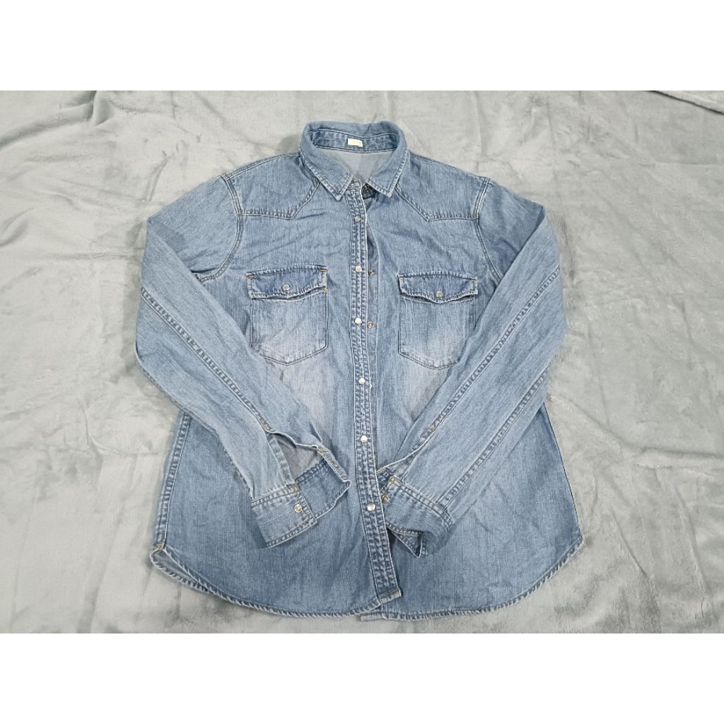 Jacket ยีนส์ ป้าย GU