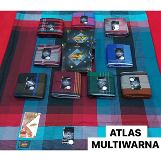 ผ้าโสร่งผู้ชาย ตราATLAS Multi Warna มาใหม่สวยๆ ผ้าไม่ลื่น เย…