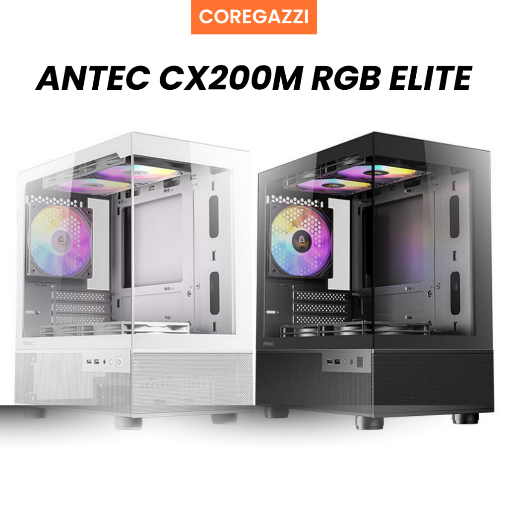 (พร้อมส่ง) เคสคอม ANTEC CX200M RGB ELITE รับประกัน 1ปี