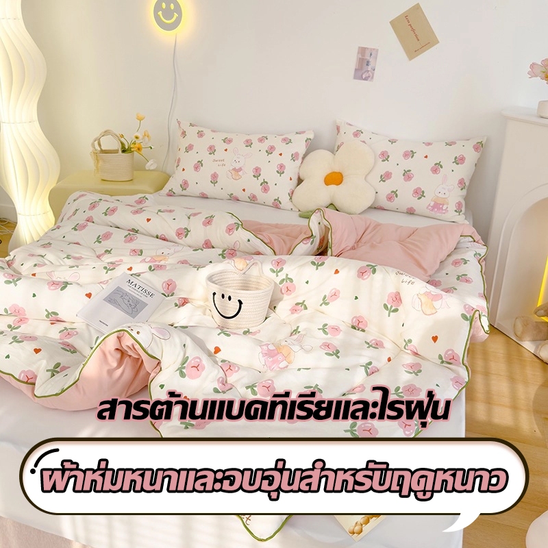 Thai Daily Lab  ผ้าห่มใยถั่วเหลือง A (ฤดูใบไม้ร่วง/หนาวแรกใช้) นุ่มต่อผิว สบายนอน （2kg）