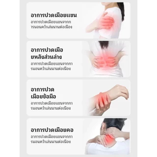 RELAX พนักพิงขนาดใหญ่ รองรับเอว ชุดเบาะนุ่ม ปรับมุมได้หลายท่า พร้อมหมอนรองคอ หมอนข้าง และหมอนกอด Memory Foam