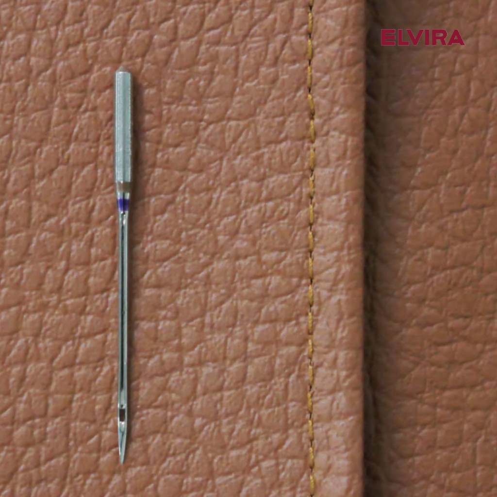 เข็มเย็บหนัง LEADER/LEATHER NEEDLE เข็มเย็บผ้าระบบ 130/705 HLL NO.100(11-8101-6013)