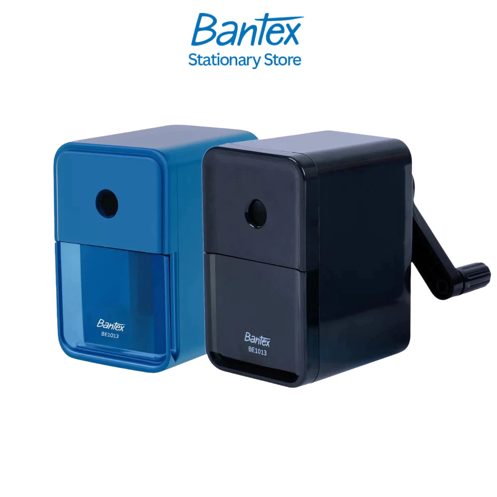 Bantex เครื่องเหลาดินสอ กบเหลาดินสอตั้งโต๊ะ ใบมีดคม ที่เก็บผงขนาดใหญ่ หมุนง่ายใช้ทน Pencil sharpener