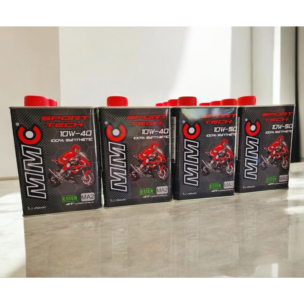 น้ำมันเครื่อง MMC SPORT TECH สังเคราะห์แท้ 100%