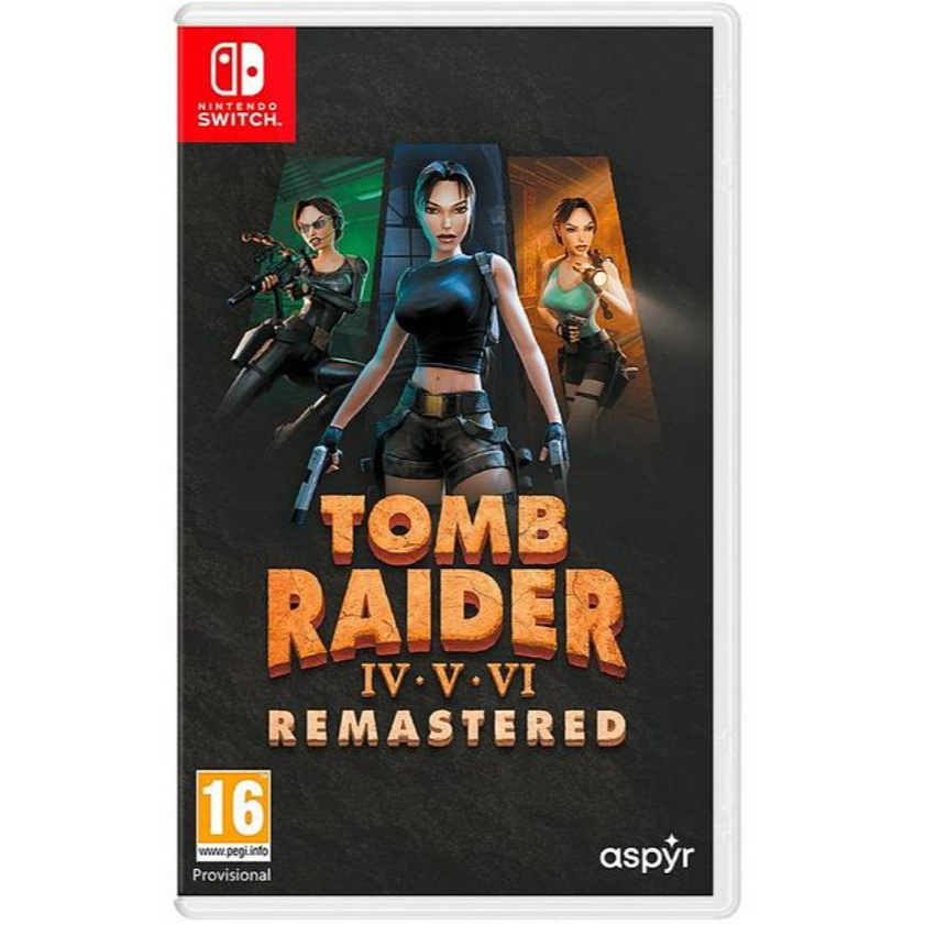 Nintendo SWITCH TOMB RAIDER IV . V . VI REMASTERED (ENG)(EU)