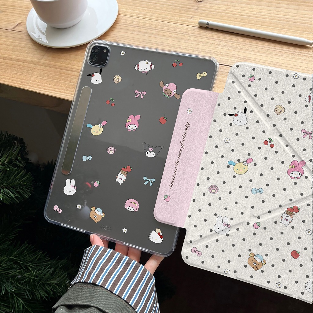 24 ชั่วโมง case iPad พับตัว Y Gen11 Air6 Air7 ที่ใส่ปากกา คุโรมิ Melody เคส iPad Gen10 Air8 Gen12 ราคา ถูกที่สุด ดีลบีเคเค แกลเลอรีภาพที่ 4