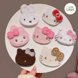 Cute Kitten Hair Patch - แผ่นแปะผม แผ่นติดผมลายหน้าการ์ตูน น่ารัก เก็บไรผม แต่งหน้า มาส์กหน้า