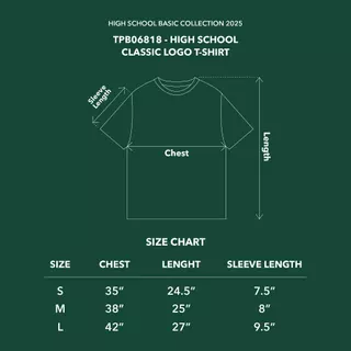 Highschool Basic Collection : Routine OG Logo T-Shirt - เสื้อยืดลายออริจินัลคลับ - TPB06818
