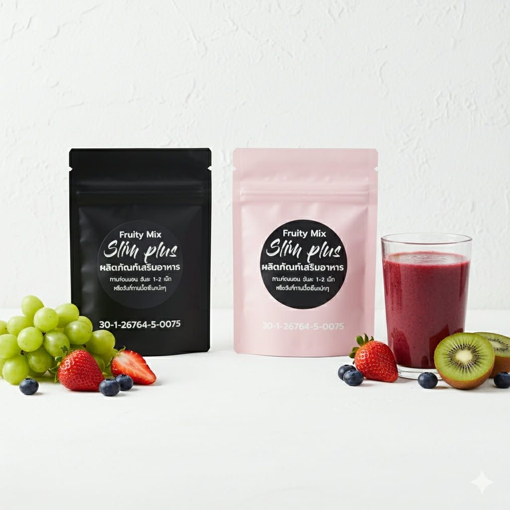 Mix​ Slimplus​ ผลิตภัณฑ์​เสริม​อาหาร​ บรรจุ20 สั่ง6แถม1​ ขั้นต่ำ3ซอง​