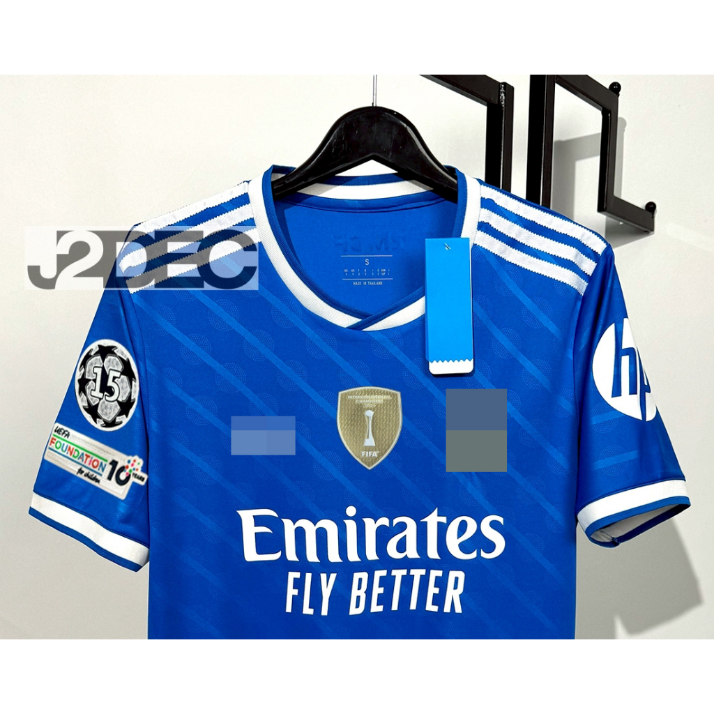 ใหม่ล่าสุด!! เสื้อฟุตบอล lSอัล มาริด Third ชุดสาม [ 3A ] เกรดแฟนบอล 2025/26 ฟลูออฟชั่น UCL+FIFA ชื่อนักเตะครบทุกคน - รูปที่ 3