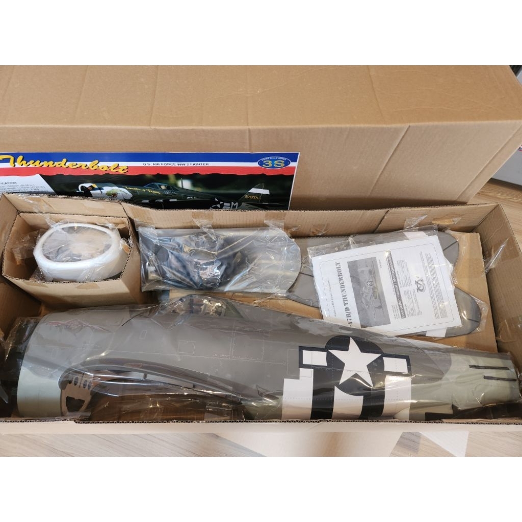 P47 D Touch of Texas VQ Model เครื่องบินบังคับขนาด 55 size