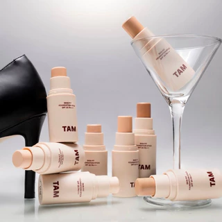 TAM SKIN FIT FOUNDATION STICK SPF30 PA++++ รองพื้นสติ๊กเนื้อบางเบา เกลี่ยง่าย คุมมัน มีกันแดดพร้อมบำรุงผิวสวยแบบไม่หนา