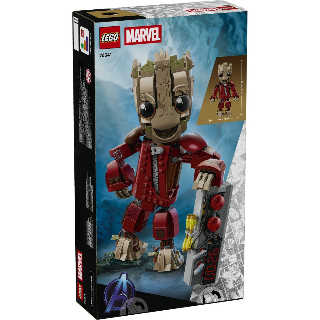 LEGO Marvel ‏76341 غروت ببدلة رافاجر (604 قطع) — صورة 4