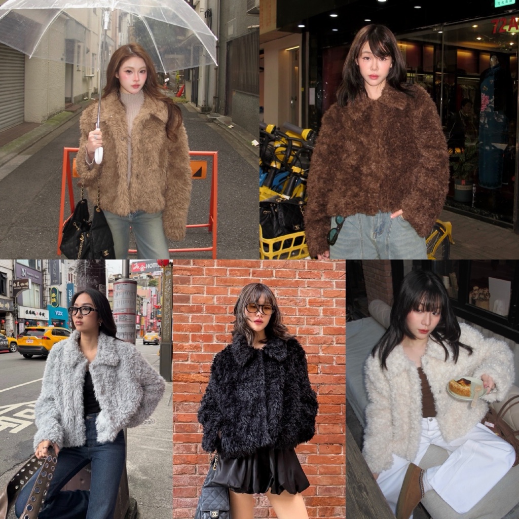 MALIMAYS - Muse Fur Jacket แจ๊กแก็ตขนเฟอร์