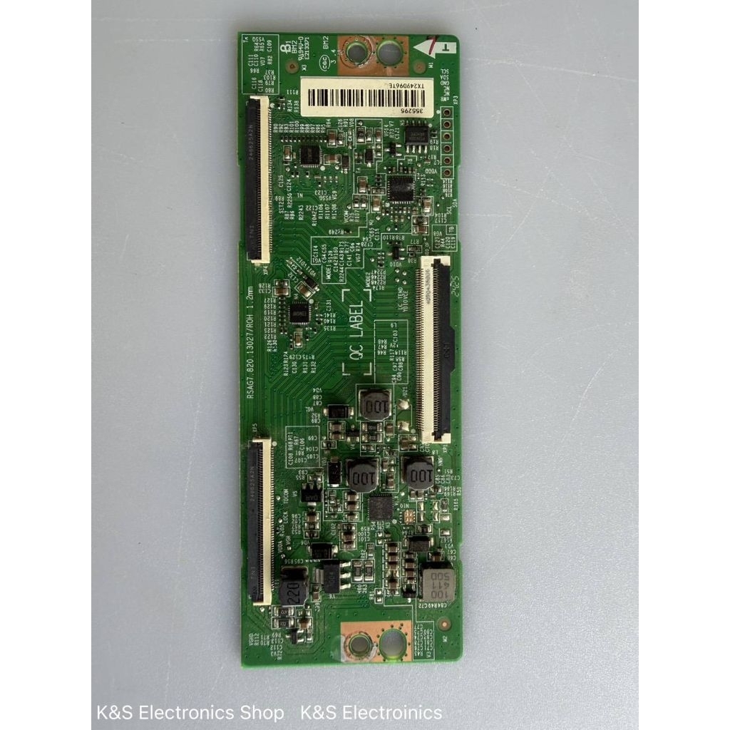 T-CON Hisense รุ่น 50E7N พาร์ท RSAG7.820.13027/ROH อะไหล่แท้/ของถอดมือสอง รับประกันสินค้า 30 วัน 