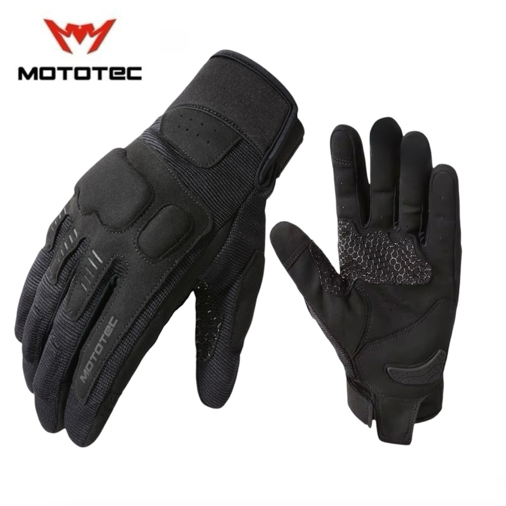 MOTOTEC MT-RG03 ถุงมือขับมอเตอร์ไซค์ (ข้อสูง) วัสดุผ้าไมโครไฟเบอร์ น้ำหนักเบาใส่สบาย ระบายอากาศดี เหมาะสำหรับ Biker รูปที่ 8