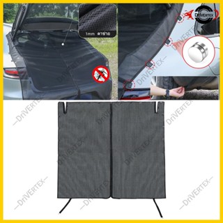 ตาข่ายระบายอากาศตาข่ายแผ่นกรองแสงติดรถยนต์สายรัดม่านแม่เหล็ก…