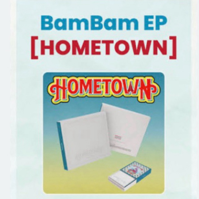 BamBam Hometown album ของใหม่ไม่แกะ พร้อมส่ง