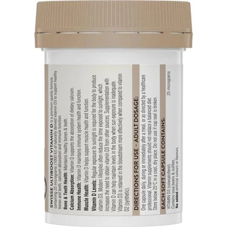 Swisse Vitamin D 60-250 Capsules จากออสเตรเลีย