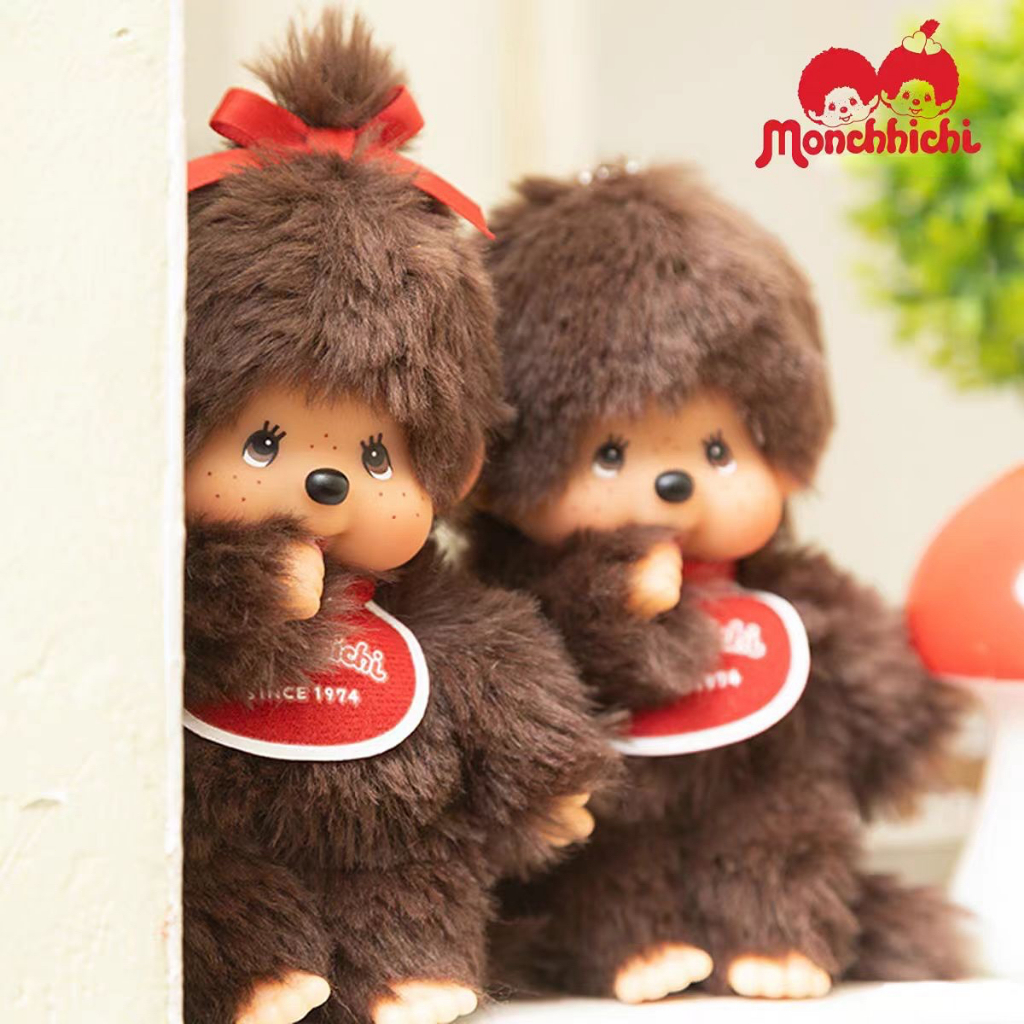 🇯🇵จากญี่ปุ่น ของแท้ 100% Monchhichi Plush Premium Standard Original - มอนชิชิรุ่นเบสิค พวงกุญแจ - รูปที่ 2
