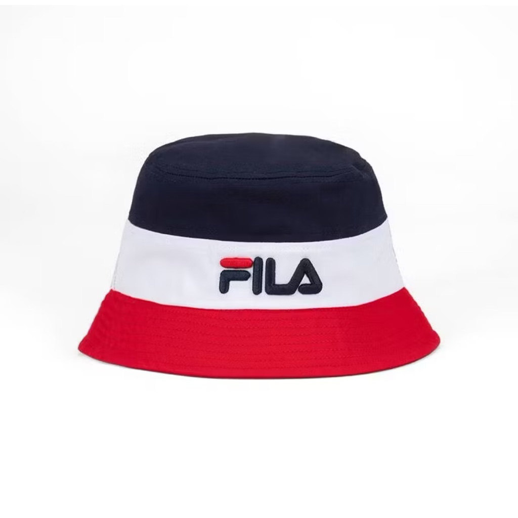 หมวกบักเก็ต FILA Bucket  สีกรมแดง