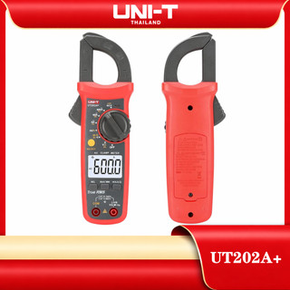 UNI-T UT202A+ คลิปแอมป์ แคล้มป์มิเตอร์ ดิจิตอล กิ๊ปแอมป์ AC 600A Clamp Meter UT202A+