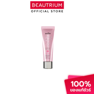 MILLE Whitening Rose Peptide 9 Complex Multivitamin Gel Foam ไพรเมอร์ 30g