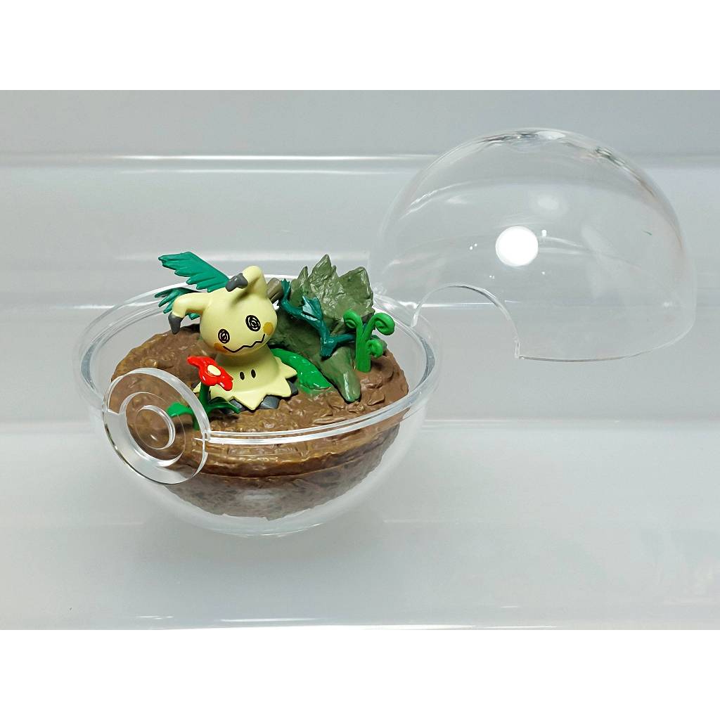 [ของแท้] [มือสอง] Pokemon Pocket Monsters Terrarium Collection EX Alola Mimikkyu Figure Re-Ment