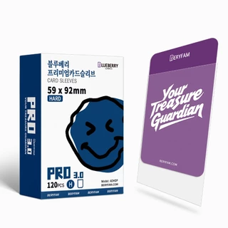 120ใบ BERYFAM ซองคลุมสลีฟ ชั้นนอก 57.5x89 Pokemon TCG ซองใส่การ์ด ซองใส การ์ดสะสม ซีรีส์ Blueberry