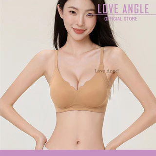 Love Angel ชุดชั้นในสตรีทรงเจลลี่นุ่มไร้รอยต่อ ไม่มีโครง เสริมกระชับ ป้องกันหน้าอกหย่อนคล้อย เก็บทรงด้านข้าง บางเบา 898