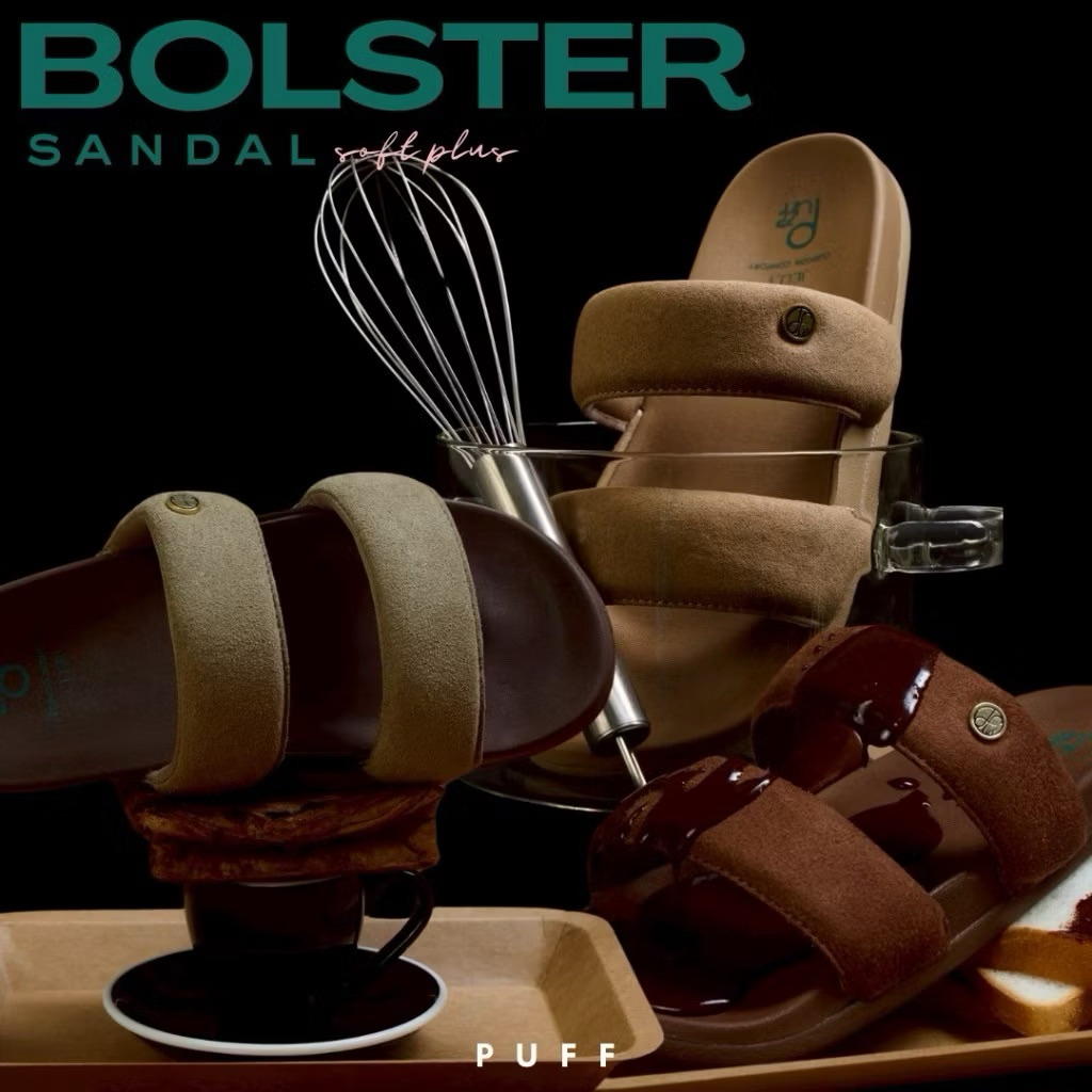 Puff Shoes Bolster Soft Plus สีใหม่ สีโอ๊ค เบอร์ 40