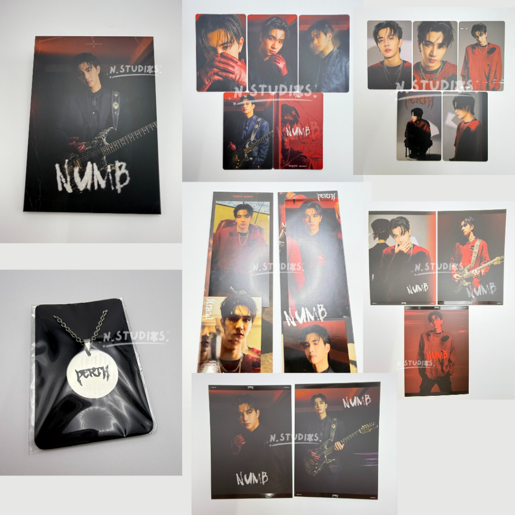 🖤พร้อมส่งแยกชิ้น🖤NUMB PHOTO SET | PERTH TANAPON เพิร์ธ