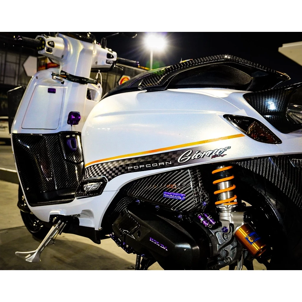 สติ๊กเกอร์แต่งลาย Honda GIORNO+ ST-1 ใส ติดได้ทุกสี ทนแดด ทนฝน thumbnail 5