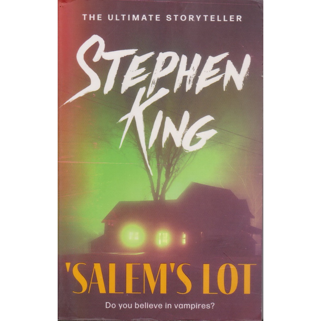 นิยายภาษาอังกฤษ 'Salem's Lot ท้าสู้ผีนรก by Stephen King