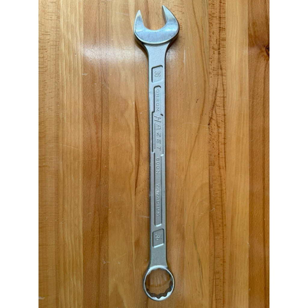 Hazet 600N Germany No.36 ประแจแหวนข้างปากตายเบอร์36