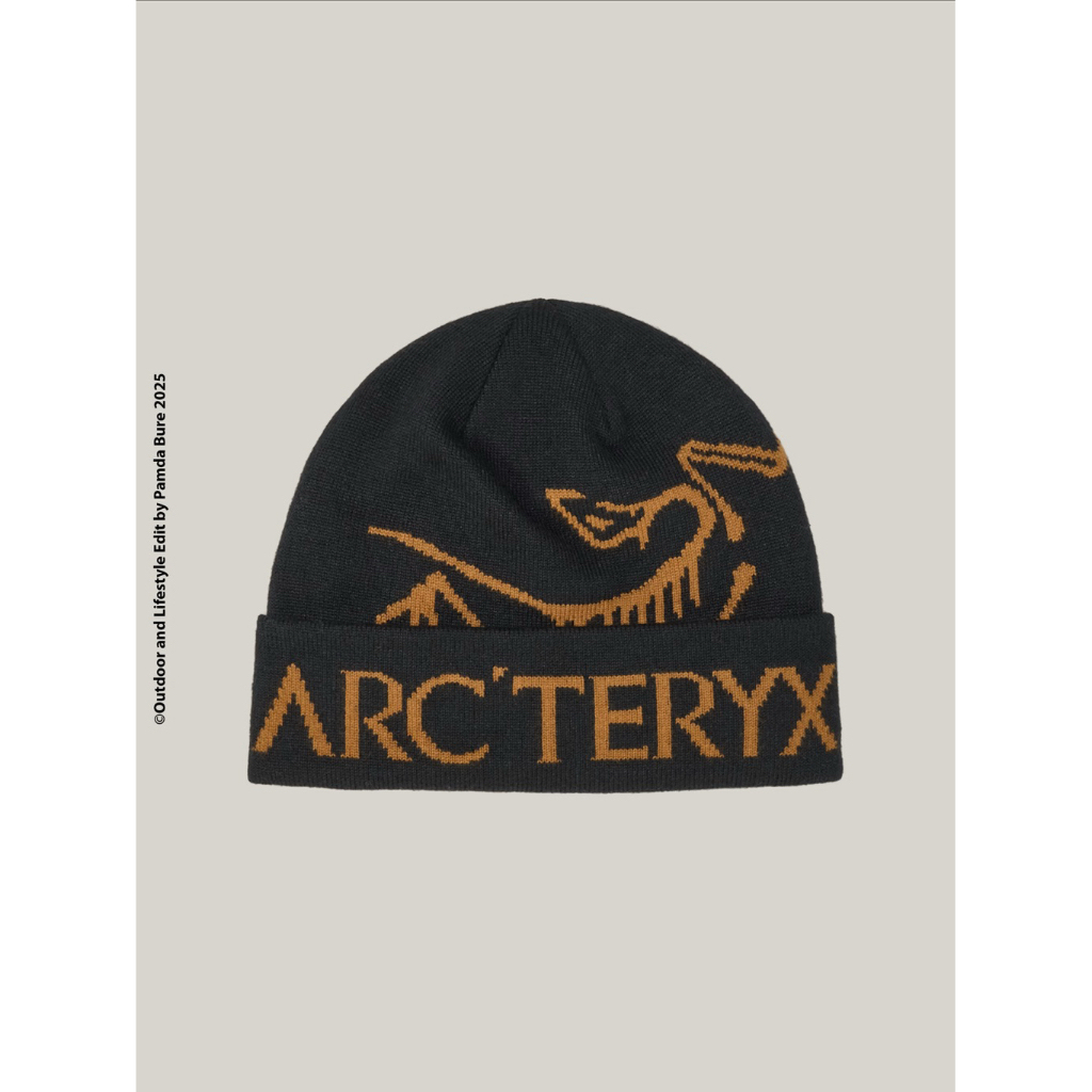 🚩พร้อมส่ง Arc’teryx Bird Word Toque - Black/24k