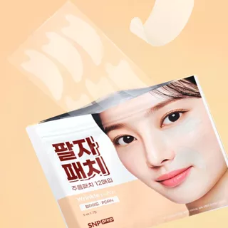 [แผ่นแปะลดริ้วรอย] SNP Prep : Wrinkle Patch/Eye Patch