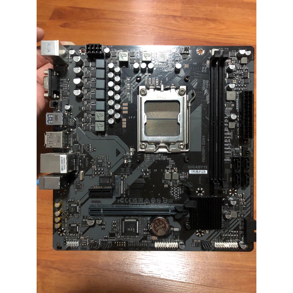gigabyte a620m S2H ของมือ2 มีประกัน JIB พินไม่ล้ม