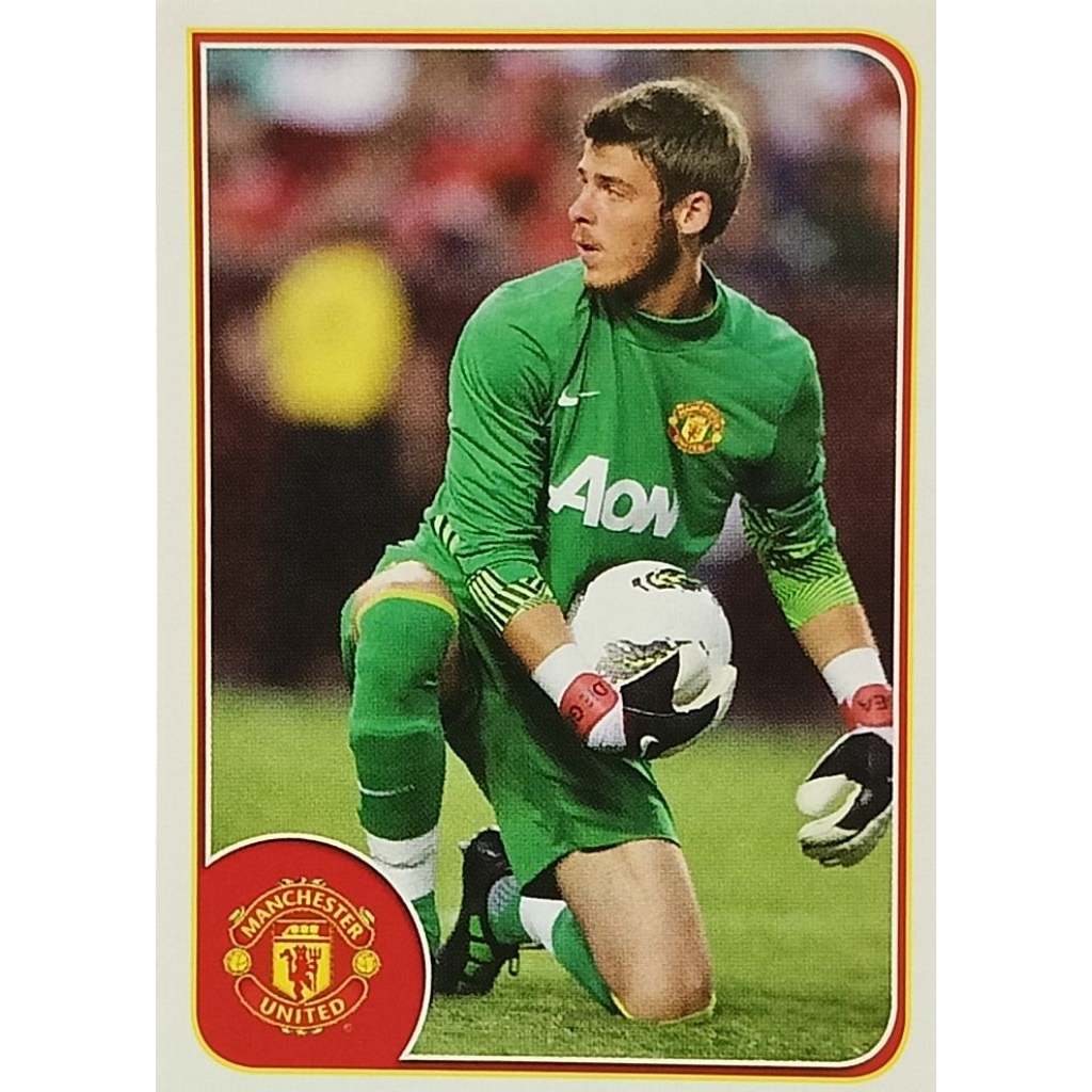 Sticker collection Manchester United 2011-2012David de Gea No.016