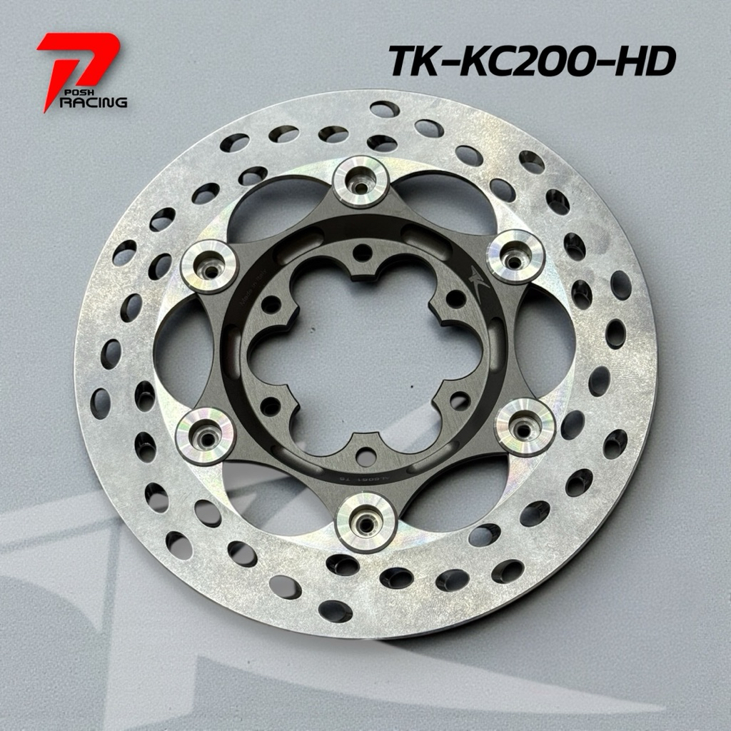 จานTK-KC 200mm. พร้อมสเปเซอร์(งานตัด) W125 S-R-บังลม #รหัสสินค้า TK-KC200 ✅