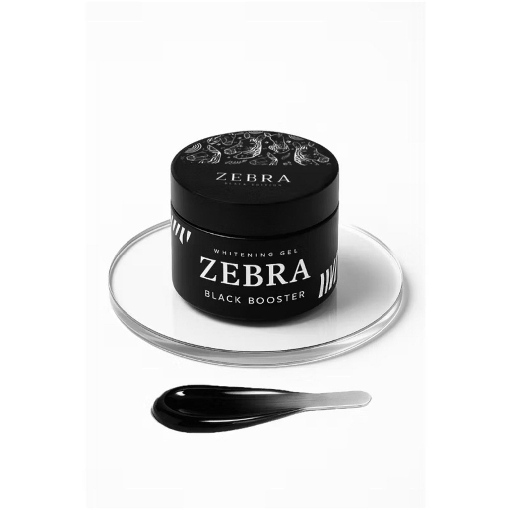 เจลดำม้าลาย ZEBRA WHITENING BLACK BOOSTER GEL ไวท์เทนนิ่งเจล บำรุงผิวกาย