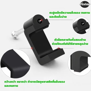 ตะปูตอกสายไฟเบอร์ ขนาด 5mm/7mm แบบเหลี่ยม สีดำ กิ๊บตอกเหลี่ยม เก็บสาย กิ๊บตอกกลม กิ๊บตอกสายไฟ กิ๊บตอกสายแลน